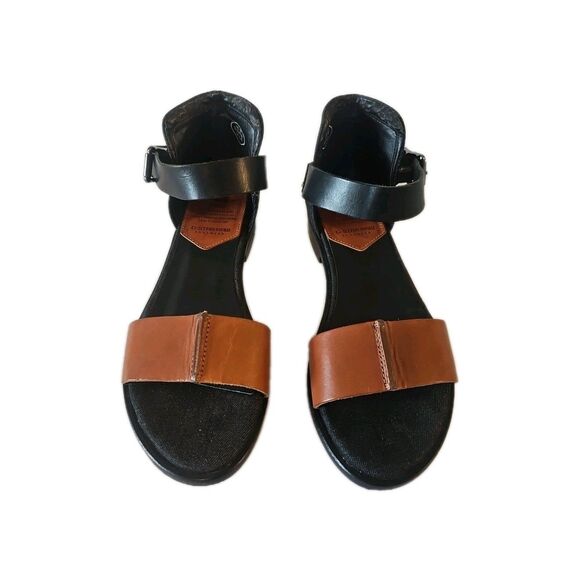 G Star Raw Brown and Black Sandals - Picture 2 of 7